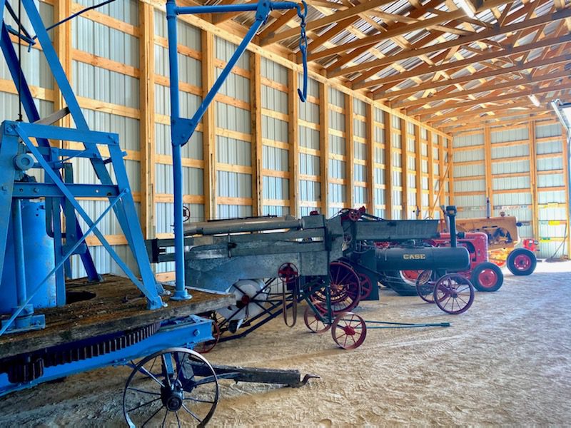 Threshers in the Museum