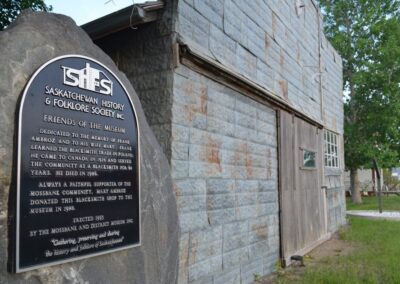 Mossbank & District Museum Historical Plaque